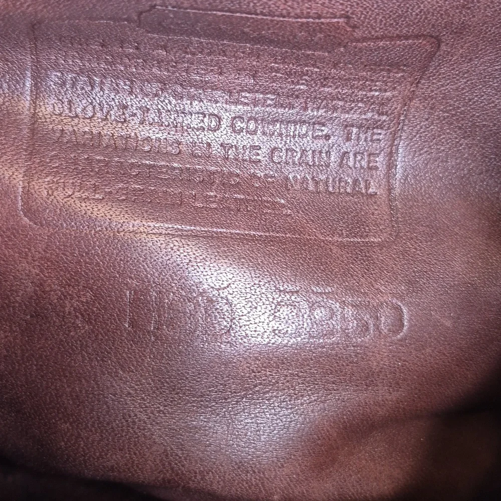 Coach Janice Legacy Dark Brown Leather Shoulder Bag 9950 - Picture 16 of 17